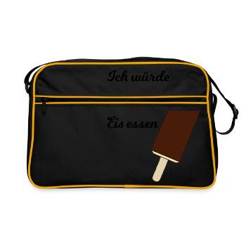 ice - Retro Bag - black/gold - Front