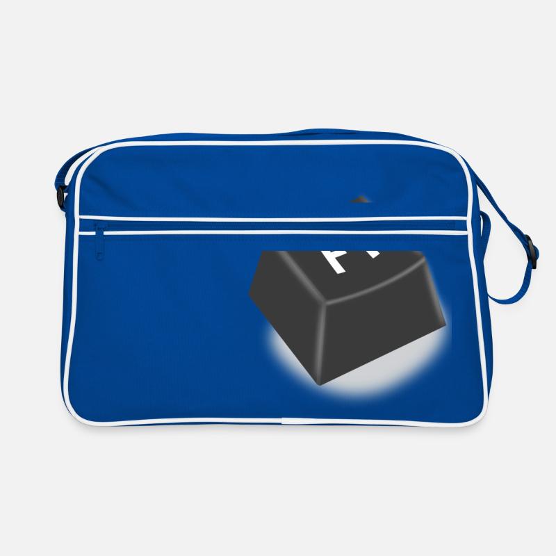 f1 Hilfe Knopf Retro Tasche