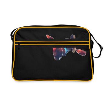 Kayaker / Whitewater - Retro Bag - black/gold - Front