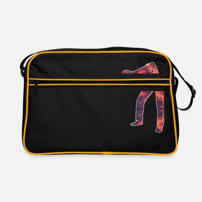 Snooker / Billiards / Pool - Retro Bag - black/gold