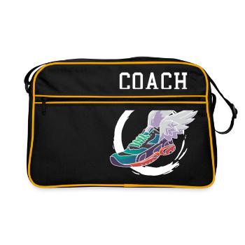 Athlétisme Athlétisme Athlétisme - Sac Retro - noir/or - Devant