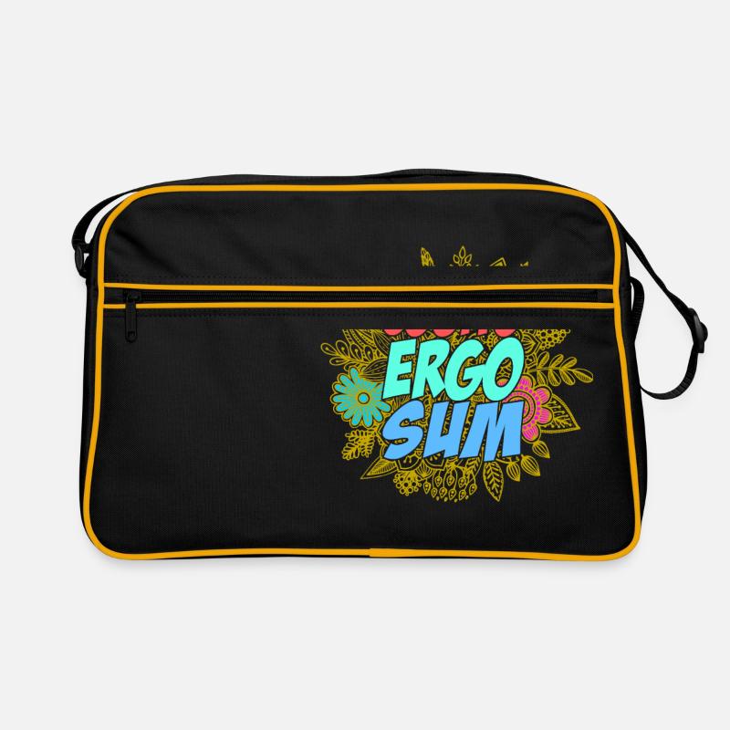 Cogito ergo sum Retro Tasche