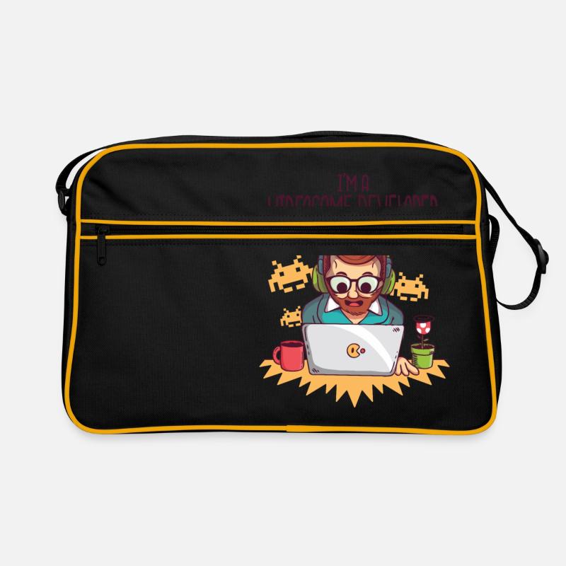 Video Game Developer - Videogame Developer Retro Bag
