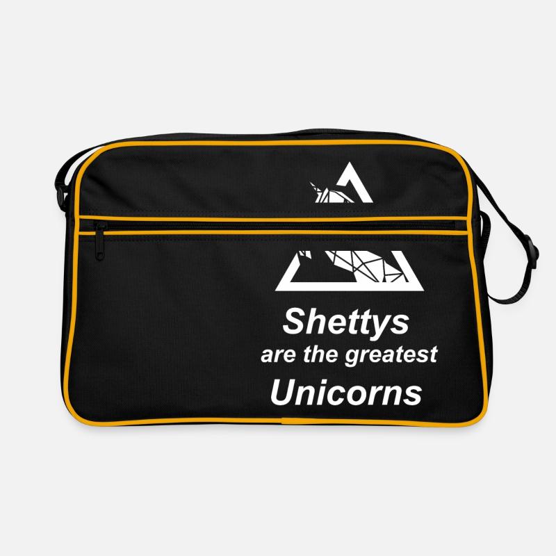 Shetty Shetland Pony Licorne - Sac Retro - noir/or
