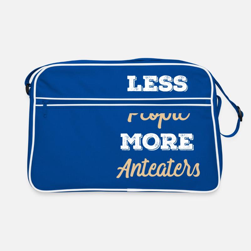 Ameisenbär Tier Geschenk Idee Retro Tasche