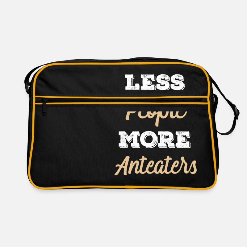 Ameisenbär Tier Geschenk Idee Retro Tasche