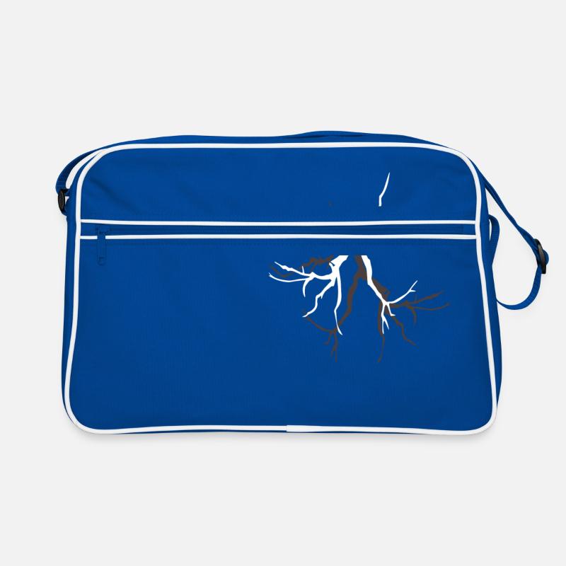 Lightning mit Lightning Bolt Grafik Retro Tasche