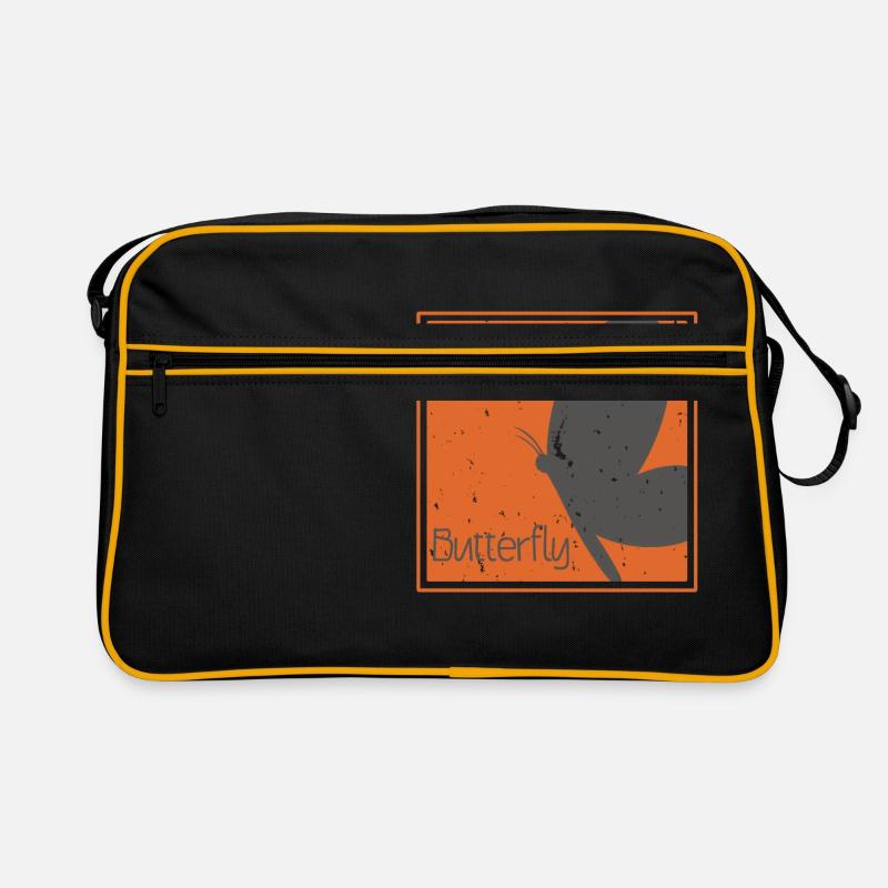 Butterfly butterfly Retro Bag