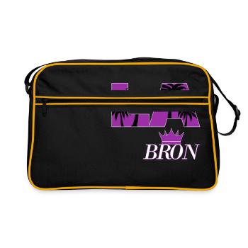Los Angeles - Retro Bag - black/gold - Front