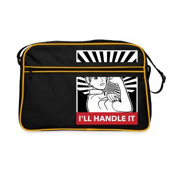 girl Power - Sac Retro - noir/or - Devant