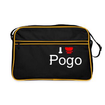 Pogo - Retro Bag - black/gold - Front