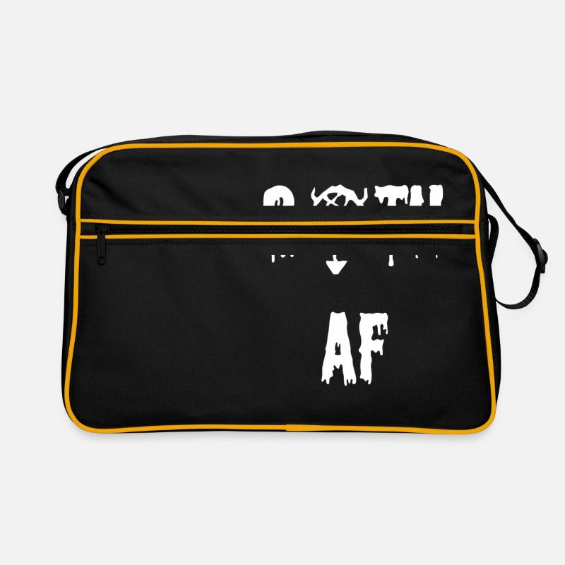 Goth as fu ** - Gift for Gothic's Goths Retro Bag