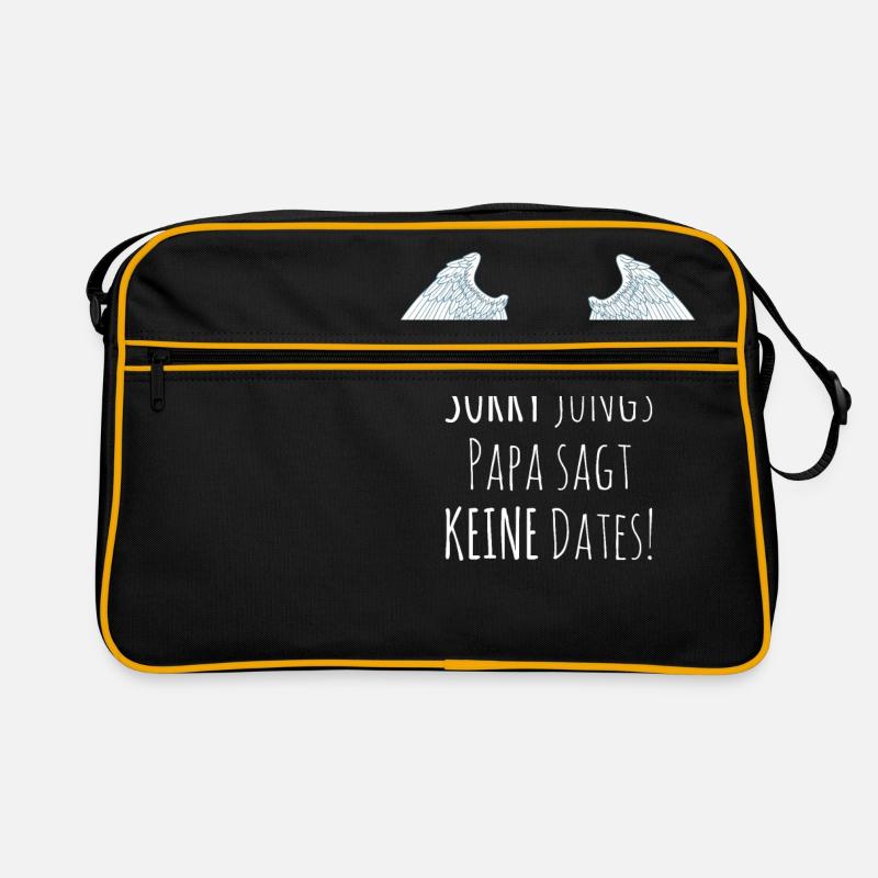Sorry Jungs Papa sagt keine Dates Geschenk Idee Retro Tasche