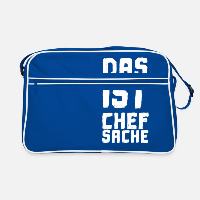 Chefsache - Chef Sache Cooler Spruch Boss Lustig Retro Tasche