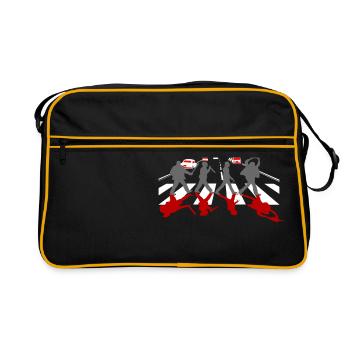 Killer Halloween Cool Funny Graphic - Retro Bag - black/gold - Front
