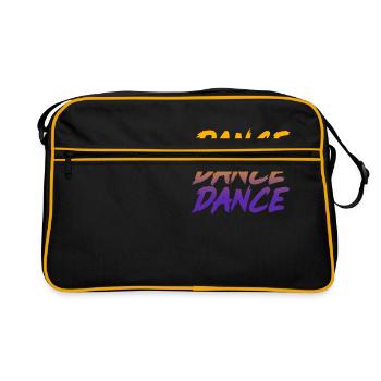 Dance Dance Dance Shirt - Retro Bag - black/gold - Front