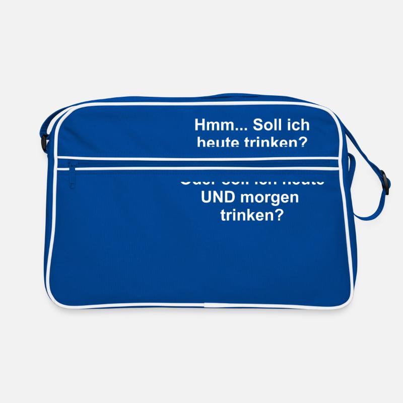 Drinking today? Drinking today and tomorrow? Retro Bag