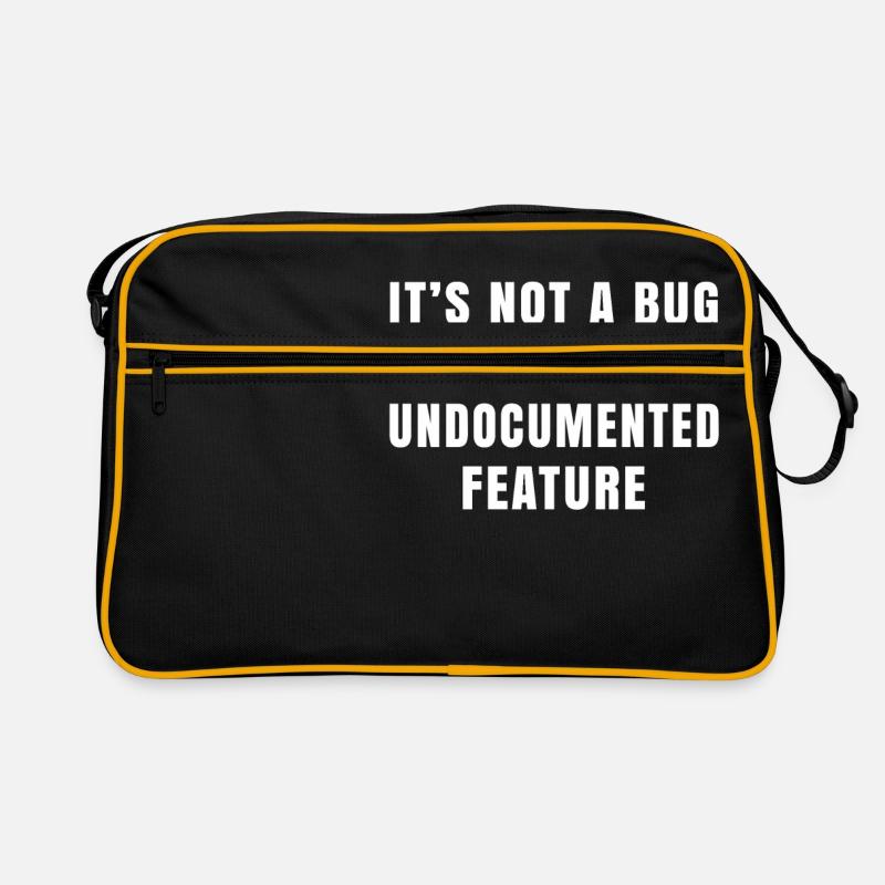 Programmierer Shirt Programmieren Sprüche Nerd Retro Tasche