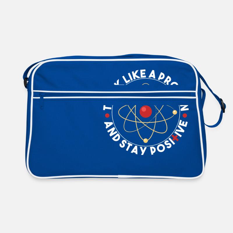 Pensez comme un proton et restez positif Science Sac Retro
