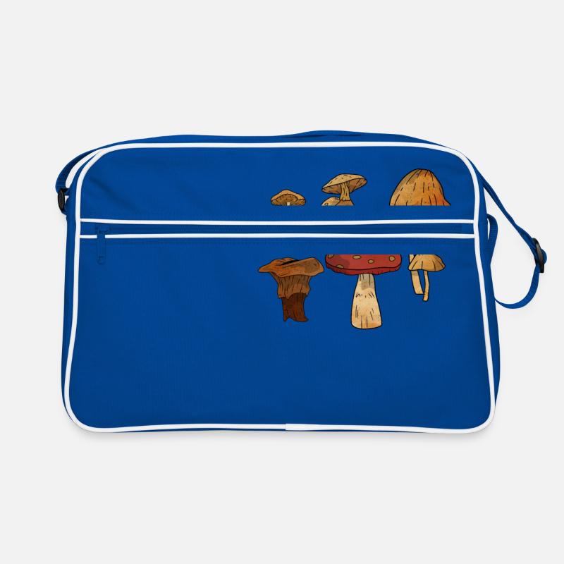 Pilz Fungi Morcheln Jagd Jagd Geschenkidee Retro Tasche