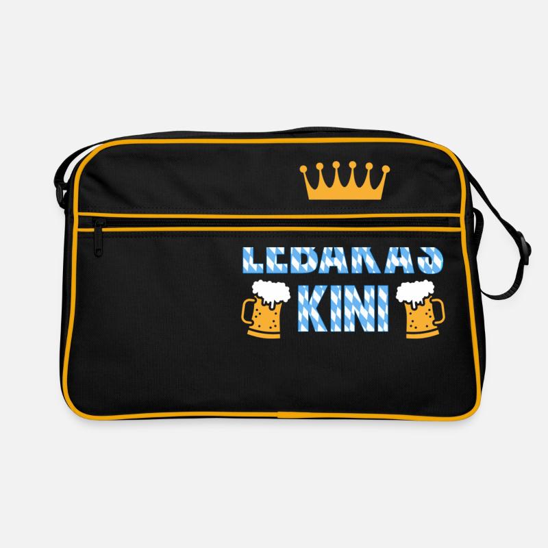 La bière roi de Leberkäse Kini Bayern de Lebaka Sac Retro