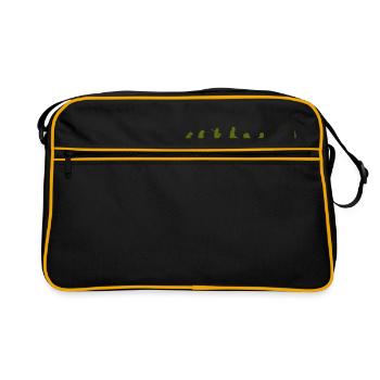Gamer Evolution - Retro Bag - black/gold - Front