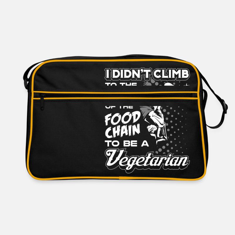 Fleischesser Jagen Jäger Jagd Geschenk Retro Tasche