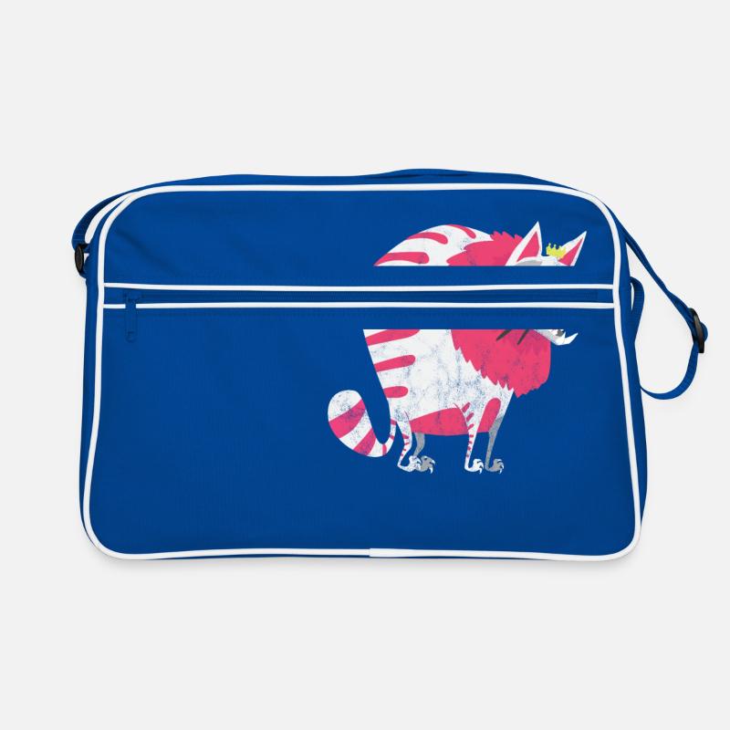 Halloween Katze Kätzchen Geschenk gruselig Horror Retro Tasche