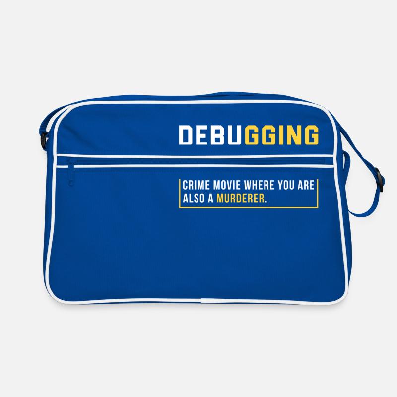 Debugging Programmieren Programmierer Geschenk Retro Tasche