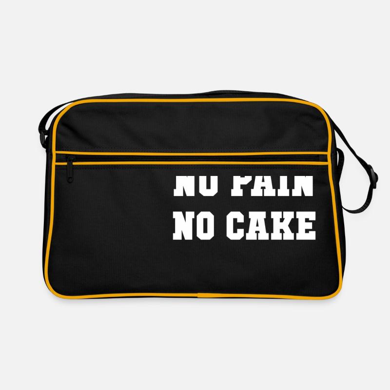 Pas de douleur, pas de gâteau! - Cadeau Sac Retro
