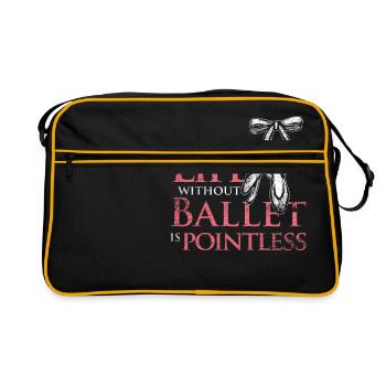 ballet - Retro Bag - black/gold - Front