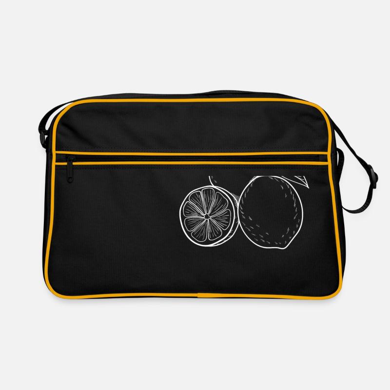 Lemons Fruit Fruit Fruit Lemon Retro Bag