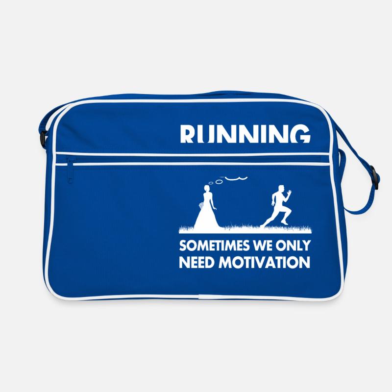 Running Motivation Funny Gift Gift Idea Retro Bag