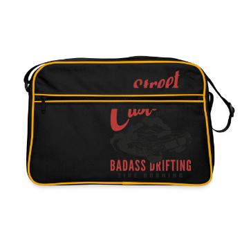 American Power Muscle Car - Sac Retro - noir/or - Devant