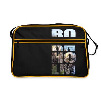 Bornholm - Retro Bag - black/gold - Front