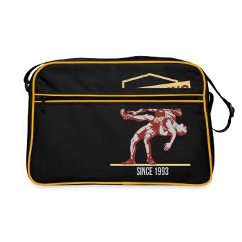 Lutte de lutte - Sac Retro - noir/or - Devant