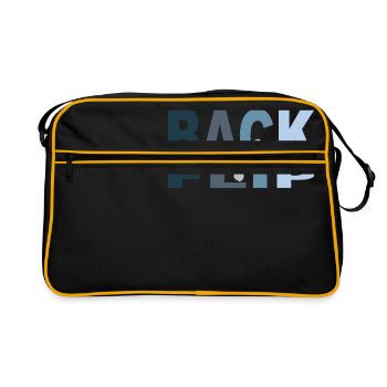 BackFlip - Retro Bag - black/gold - Front