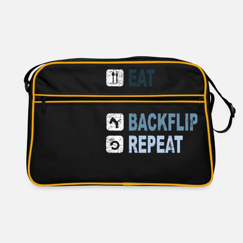 Mangez le sommeil Backflip Repeat Sac Retro