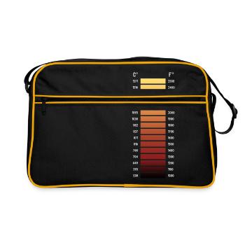 Blacksmith area - temperature grill heating - Retro Bag - black/gold - Front