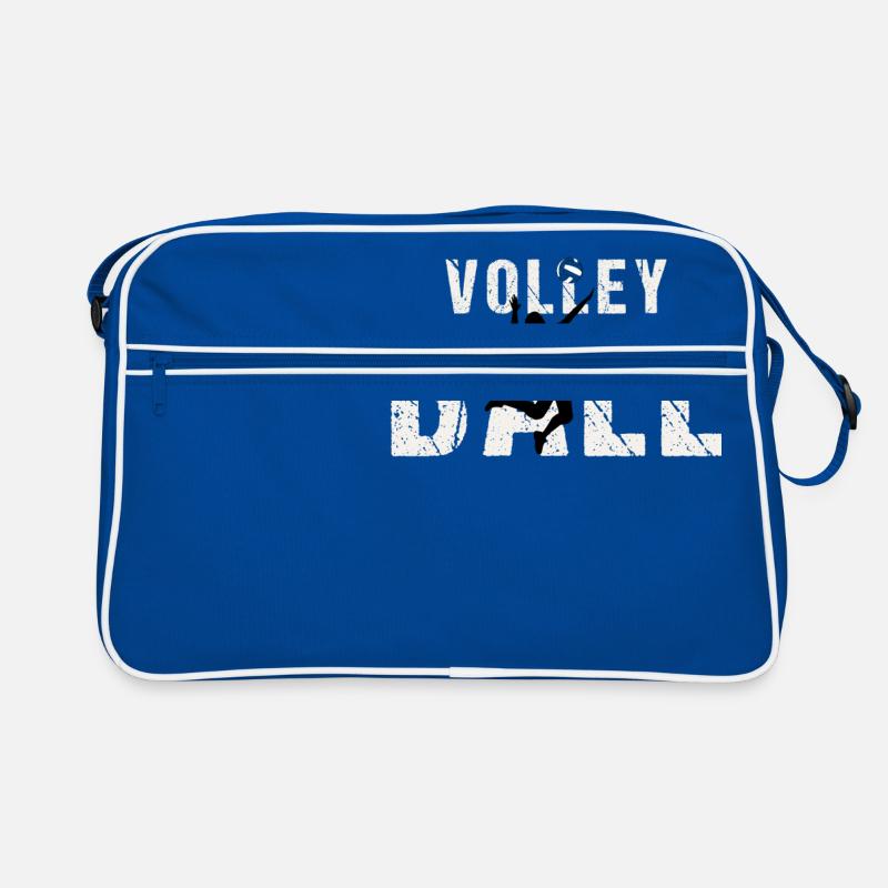 Cadeau de volleyball cool Sac Retro