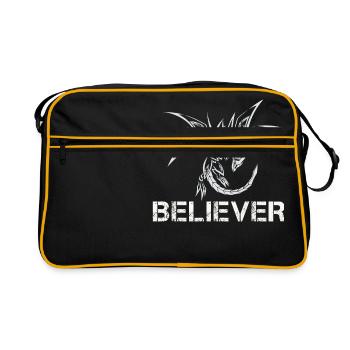 Dragon Dragon Believer - Retro Bag - black/gold - Front