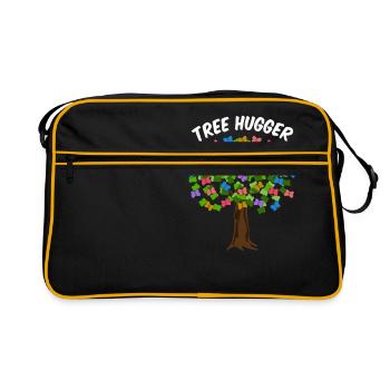 le Hugger - Sac Retro - noir/or - Devant