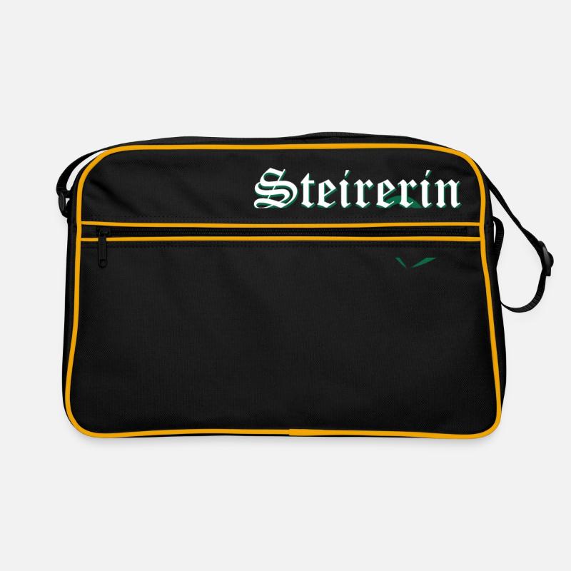 Steirerin mit Herz Retro Tasche