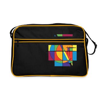 Fantasy Design - Sac Retro - noir/or - Devant
