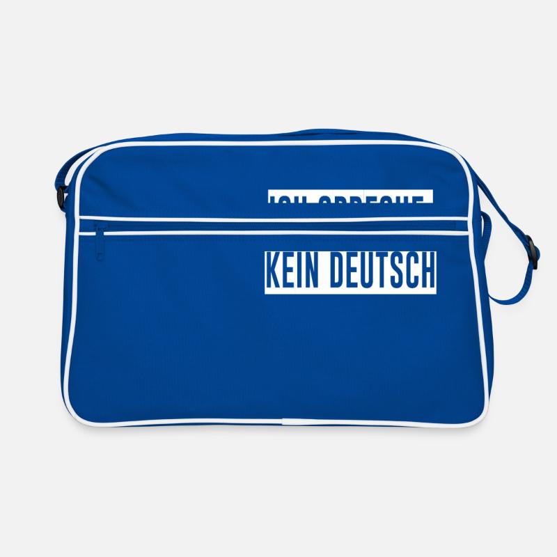 Am I not speaking German Retro Bag