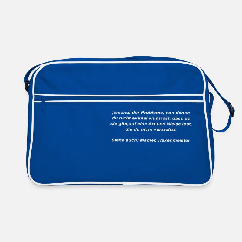 Computer (Definition) Retro Tasche