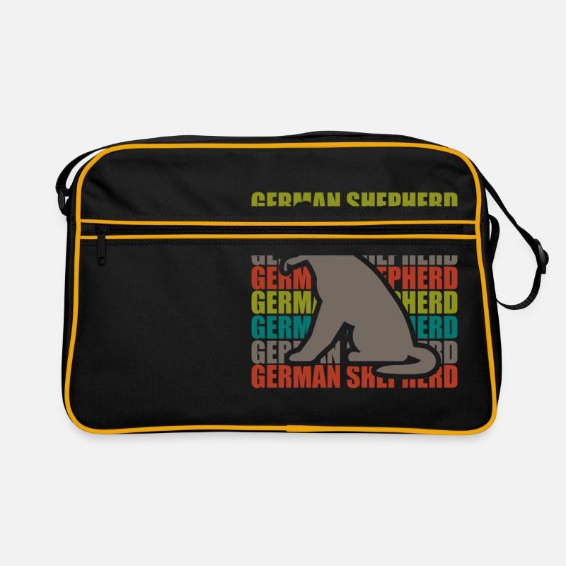 Shepherd German Shepherd Dog Gift Retro Retro Bag