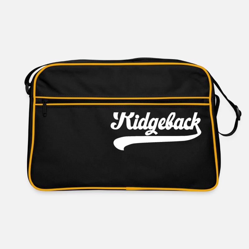 RIDGEBACK - Sac Retro - noir/or