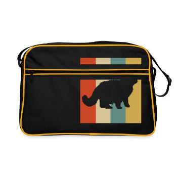 Persian Cat Persian Cat Cat Gift - Retro Bag - black/gold - Front