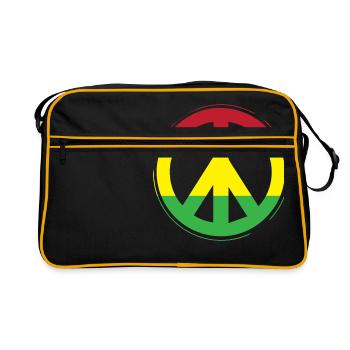 Paix paix paix De Paix - Sac Retro - noir/or - Devant